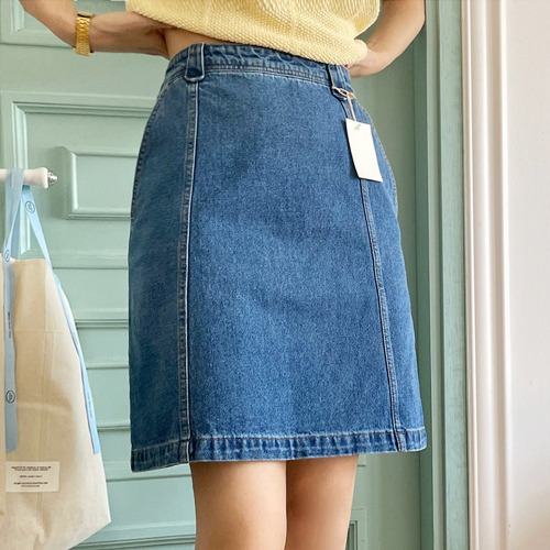 High quality) denim skirt