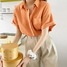 23 Linen 100 Short-Sleeved Shirt